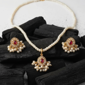 Estuary Petite Floral Necklace Set