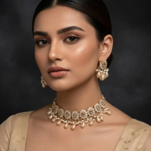 Blooming Flower Necklace Set
